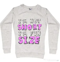Bluza ADLER dama I'm not short Migdala melanj
