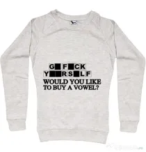 Bluza ADLER dama Go fuck yourself Migdala melanj