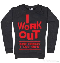 Bluza ADLER dama I work out Negru melanj