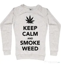 Bluza ADLER dama Smoke weed Migdala melanj