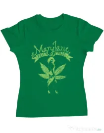 Tricou ADLER dama Mary Jane Verde mediu
