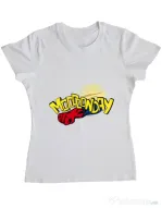 Tricou ADLER dama Mooonday Alb