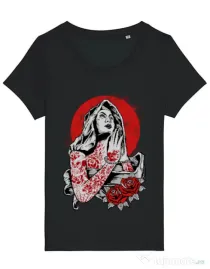 Tricou STANLEY STELLA dama Virgin Mary Negru