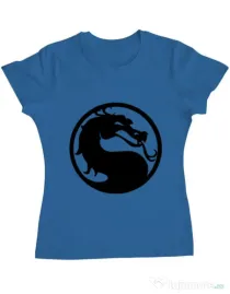 Tricou ADLER dama Kombat time Albastru azuriu