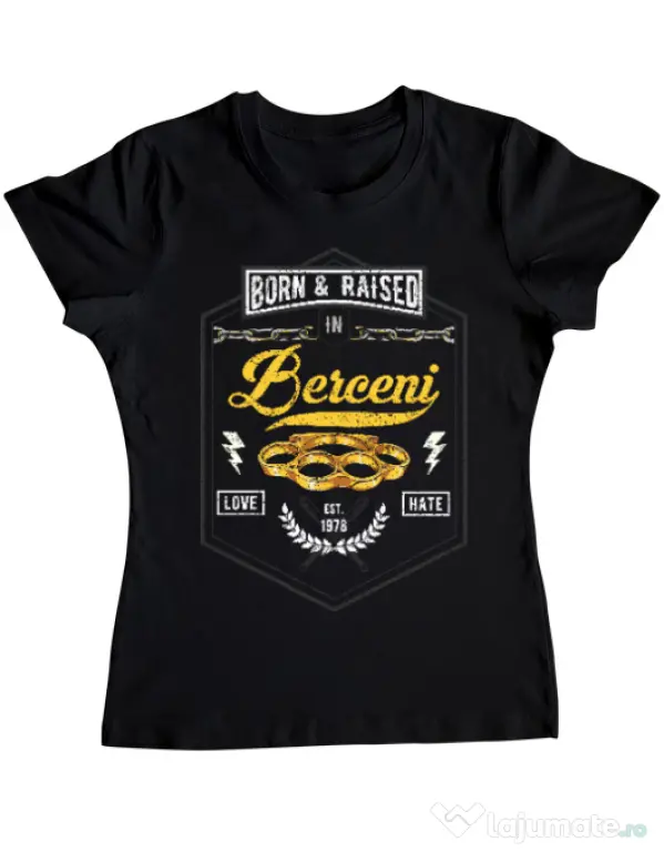 Tricou ADLER dama Berceni Negru