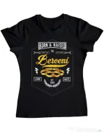 Tricou ADLER dama Berceni Negru