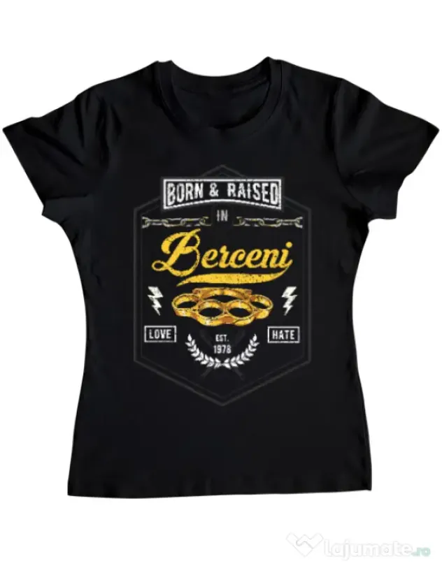 Tricou ADLER dama Berceni Negru