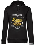 Hoodie dama cu gluga Dristor Negru