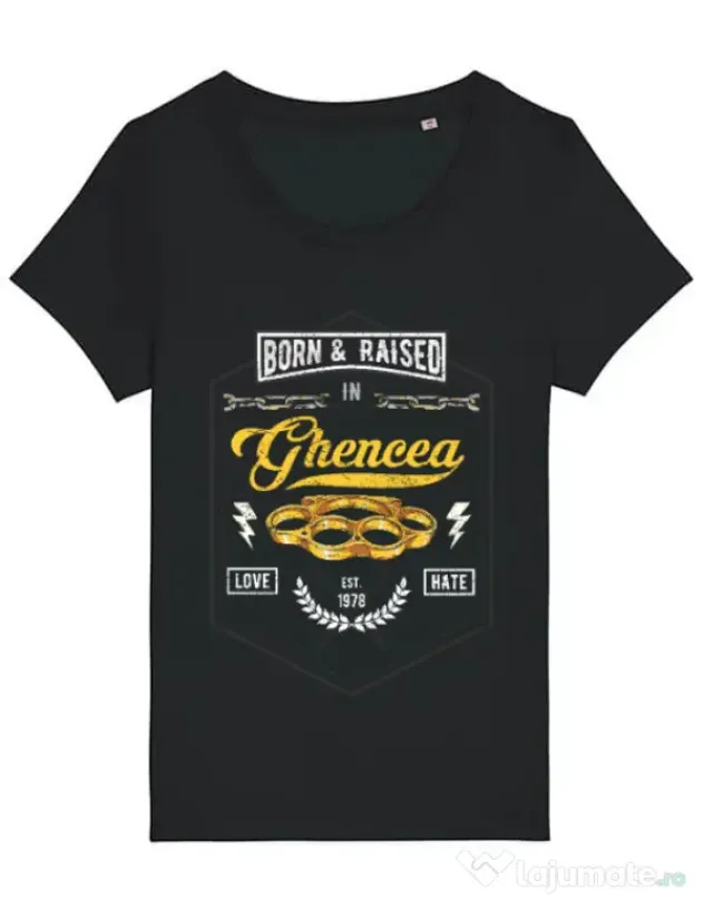 Tricou STANLEY STELLA dama Ghencea Negru