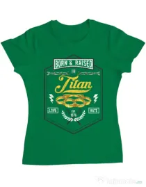 Tricou ADLER dama Titan Verde mediu