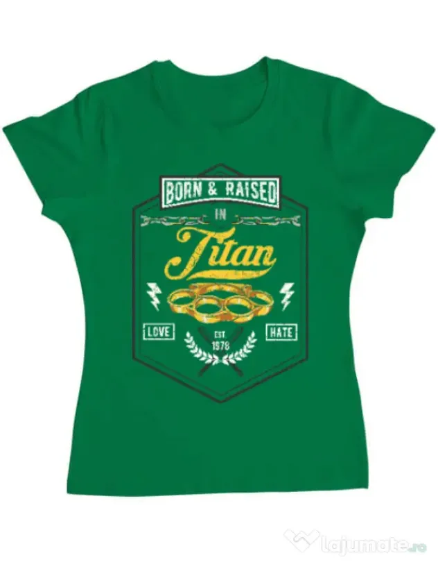 Tricou ADLER dama Titan Verde mediu