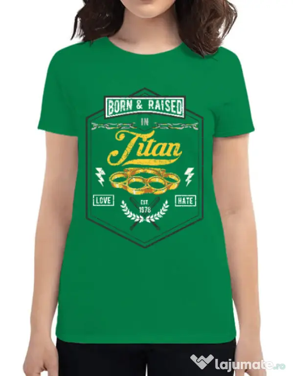 Tricou ADLER dama Titan Verde mediu