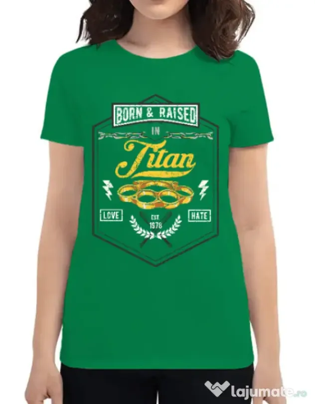 Tricou ADLER dama Titan Verde mediu