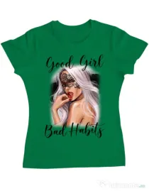 Tricou ADLER dama Mistress Verde mediu