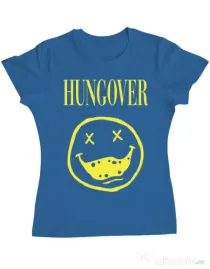 Tricou ADLER dama Hungover Albastru azuriu