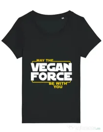 Tricou STANLEY STELLA dama Vegan force Negru