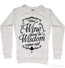 Bluza ADLER dama Wisdom wine Migdala melanj