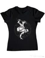 Tricou ADLER dama Skatetrooper Negru