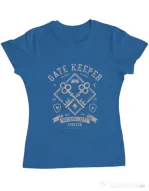 Tricou ADLER dama Gate Keeper Albastru azuriu