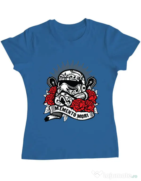 Tricou ADLER dama Dead Trooper Albastru azuriu