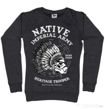 Bluza ADLER dama Native Trooper Negru melanj