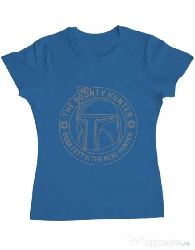 Tricou ADLER dama Bounty Hunter Albastru azuriu