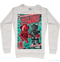 Bluza ADLER dama Giant robot combat Migdala melanj
