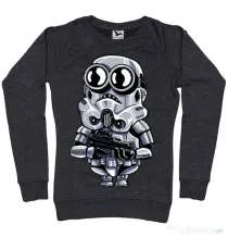 Bluza ADLER dama Minion trooper Negru melanj
