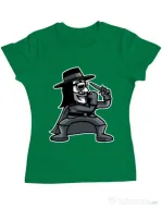Tricou ADLER dama Fighting Vendetta Verde mediu