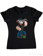Tricou ADLER dama Sailor Mass Murderer Negru