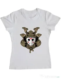Tricou ADLER dama Samurai Jason Alb