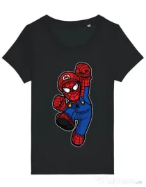 Tricou STANLEY STELLA dama Spider Plumber Negru