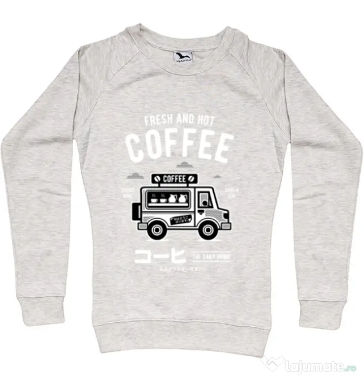 Bluza ADLER dama Coffee Van Migdala melanj