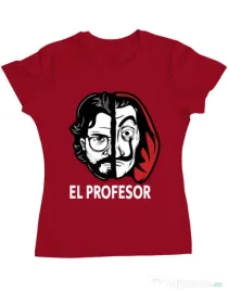 Tricou ADLER dama El profesor Rosu