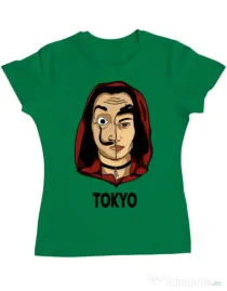 Tricou ADLER dama Tokyo Verde mediu