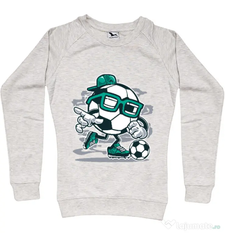 Bluza ADLER dama Street Soccer Migdala melanj