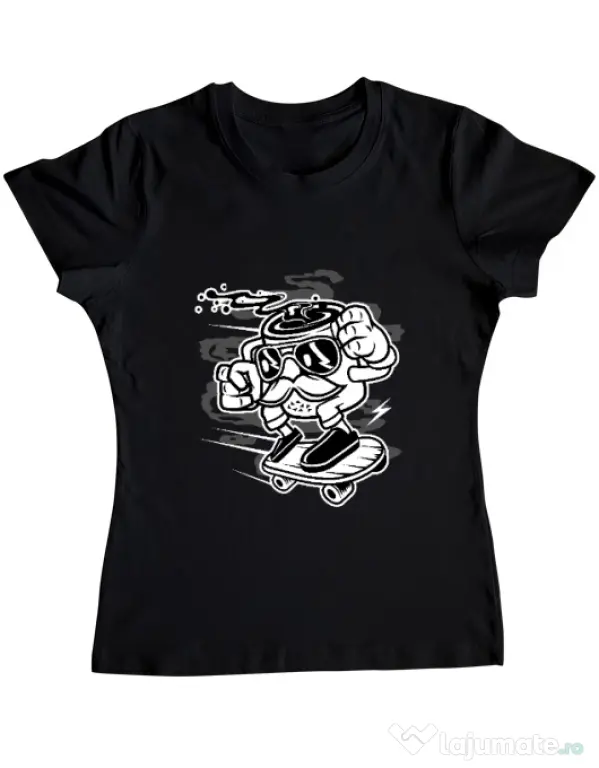 Tricou ADLER dama Mr Coffee Negru