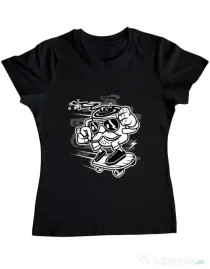 Tricou ADLER dama Mr Coffee Negru