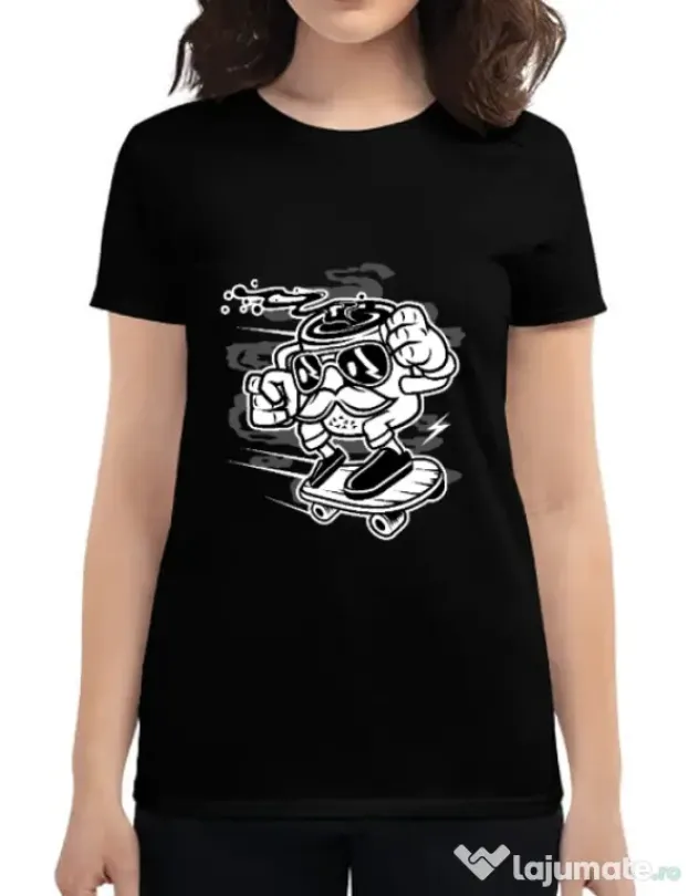 Tricou ADLER dama Mr Coffee Negru
