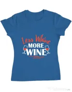 Tricou ADLER dama More wine Albastru azuriu