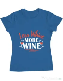 Tricou ADLER dama More wine Albastru azuriu