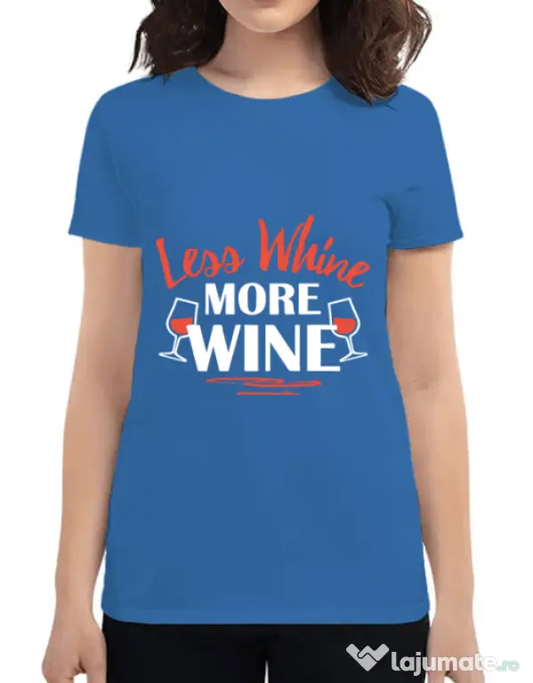 Tricou ADLER dama More wine Albastru azuriu