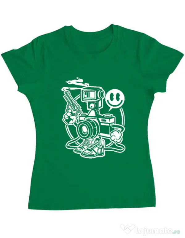 Tricou ADLER dama Shooter Verde mediu
