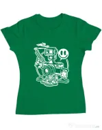 Tricou ADLER dama Shooter Verde mediu