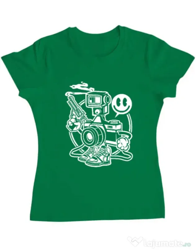 Tricou ADLER dama Shooter Verde mediu