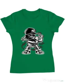 Tricou ADLER dama Fighter Verde mediu