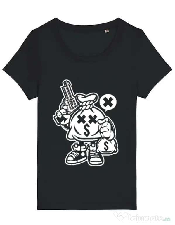 Tricou STANLEY STELLA dama Money Takers Negru