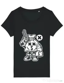 Tricou STANLEY STELLA dama Money Takers Negru