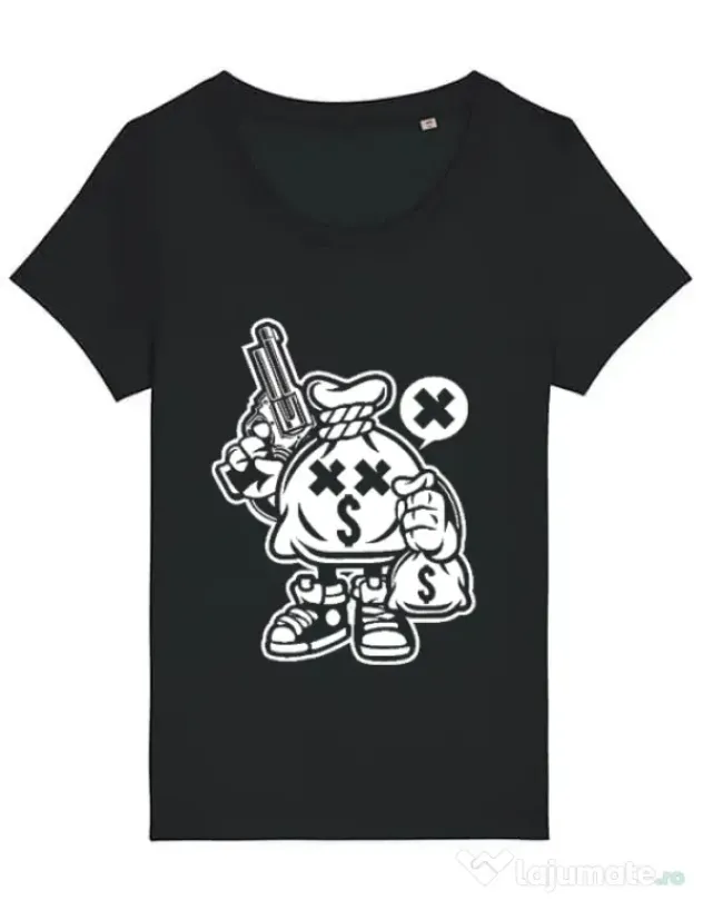 Tricou STANLEY STELLA dama Money Takers Negru