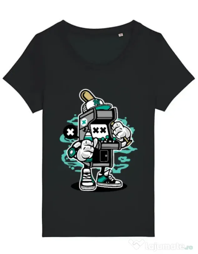 Tricou STANLEY STELLA dama Game On 2 Negru